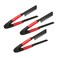 3 PCS High Temperature Resistant V Shaped Hair Straightening Comb for Straightening Knotty Hair Unkempt Hair