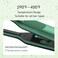 UOTEK Small Hair Flat Iron 0.3 Inch Pencil Hair Straightener for Short Hair Mini Hair Straightening Ceramic Ionic Salon 3/10" Hair Straightener Flat Iron 5 Temps Display