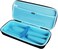 Hard Travel Case for BaBylissPRO Nano Titanium Ultra Thin Straightening Iron (Black+Blue)