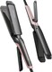 PRITECH Professional Hair Straightener 1.77-inch Wide Plate Titanium Flat Iron, 5 Adjustable Temp(290-450℉), Frizz-Free Dual Voltage Easy Use and Effortless