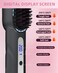 Cordless Hair Straightener Brush - Portable Heated Straightening Brush for Travel, Party, Mini Ionic Hot Comb Straightener for Women