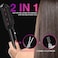 Hair Straightener Brush, KINLITO Hair Straightening Comb for Women Hair Brush Straightener with Fast Heating Anti-Scald with 5 Temps Heated Brush Straightener