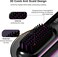 Portable Mini Hair Straighteners for Women, Rechargeable Cordless Travel Hair Straightener Brush, Ionic Heated Straightener Comb, 30s Fast Heating, Teen Girl Gifts Trendy Stuff (Black)