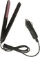 Unifizz 12V Portable Car Hair Styler Travel Black and Pink Hair Straightener Flat Iron Straightening