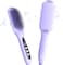 LANDOT Hair Straightener Brush Heated Straightening Brush: Negative Ion Hot Hair Brush Straightener for Smooth Frizz-Free Hair - Dual Voltage Ceramic Straightening Brush
