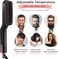 wt-023 Electric Straightener Fast Heated Brush 3-in-1 Hair Straightening Brush for Man's Beard &amp; Woman's Hair Suitable for Long and Short Hair