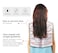 PERFEHAIR Hair Cutting Collar Tool, Salon Hairdressing Hair Dye Cape with Angular &amp; Straight Cutting Guidelines, Waterproof