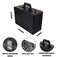 Professional Barber Supplies Case for Barber,Portable Barber Travel Carrying Case for Hair Stylist&amp; Pet Groomer,Multi-Space Design, Sturdy, Large-Capacity Mobile Barber Stations-Black