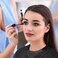 Short Makeup Cape for Women Men Mini Makeup Bib Haircut Cape for Makeup Artist Shampoo Beauty Salon Artist Styling (Black)