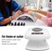Air Nail Dryer, Warm Cool Wind Automatic Sensor Nail Fan Portable Air Nail Fan Blow Dryer for Home Salon (US Plug 110‑220V 110V)