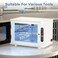 Yofuly Sterilizer for Esthetician, 12L Large Sterilizer for Nail Tools, Multi-Functional Nail Cleaning Box, Large Capacity Cleaning Cabinet for Home Use, Barbers, Beauty Salons, and Spas