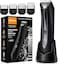 Body Hair Trimmer for Men Pubic Hair Trimmer - Wet/Dry Ball Trimmer with Ceramic Blade, Rechargeable Body Groomer for Men with Standing Recharge Dock, Cordless Groin Hair Trimmer for Men