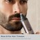 Aesfee Beard Trimmer Kit for Men 5-in-1 Electric Foil Shavers Adjustable Hair Clippers Haircuts Set Waterproof Wet and Dry - Comfort Body Nose Ear Hair Trimmer Razors USB-C Charge Dock
