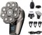 I-clean 9D Head Shavers for Bald Men, 6-in-1 Electric Razor, Waterproof Wet/Dry, Cordless Rechargeable, LED Display