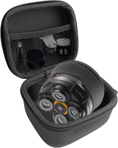 Hard Case Compatible for Microtouch Titanium Electric Head Shaver