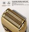 KEMEI Electric Razors for Men, LCD Display Cordless Men's Razors, USB Rechargeable with Pop-up Beard Trimmer Best Worldwide Travel Gift, Model KM 2028, Gold