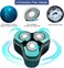 Sakioo Mini Electric Shaver for Men,Mini Portable Electric Shaver USB Mini Shaver Charging Suitable,Ideal for Home,Car and Travel Shavers for Men