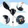 Jecery Standing Hair Steamer with Towel Hair Cap and Styling Hair Comb for Deep Conditioning, Hooded Heating Steamer for Hydration, Color Processor and Hair Care Home Salon Use