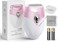 TOUCHBeauty Upgrade Electric Shaver for Women, Razor Cordless for Silky &amp; Smooth Skin, Wet/Dry, Best for Travel (Pink)