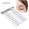 Eyebrow Sticker, Long Lasting Eyebrow Transfers Sticker Household Portable Women Eyebrow Sticker Temporary Brow Peel Off Grooming Shaping Eyebrow Sticker for Women and