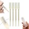 2 in 1 Nasal Hair Cutter, 2024 Upgraded Nostril Hair Remover Tool,Nostril Hair Remover Tool, Portable Manual 360&deg; Rotating Nose Hair Trimmer with Ear Picker for Women Men(Cream,4pcs)