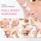Electric Razors Shavers for Women, Bikini Trimmer 5 in 1 Electric Shaver Razor for Women Wet/Dry Face Razors for Face Nose Eyebrow Arms Armpit Legs Pubic Area Painless Facial Hair Removal