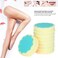 Hair Remover Sponge, Hair Removal Sponge Depilation Pad, Double Sided Depilation Pad, Reusable Lightweight Depilation Tool Shave Sponge Hair Removal Tool Arm and Body Physical Hair Removal Tool