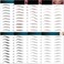 Eyebrow Tattoo 8 Sheets, 77 Pairs Eyebrow Tattoo Sticker Waterproof 10D Hair-Like Temporary Eyebrows Peel Off Brows Grooming Transfers Stickers Makeup for Women, Men, Girls, Brown