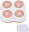 Hair Remover Replacement Head, Electric Hair Remover Body Hair Shaver Machine Head Legs Hair Remover Replacement Heads for 4 Head Hair Remover, 2.4 x 2.4 x 0.8in