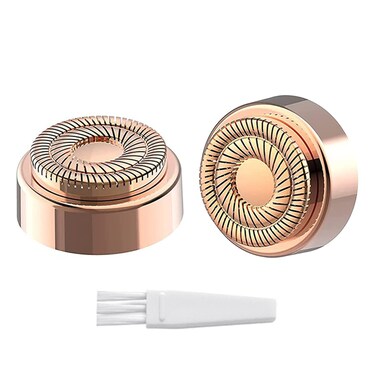 Facial Hair Remover Replacement Heads Gen 2 for Flawless Finishing Touch, Double Ring Blades Compatible with Flawless Generation 2 Devicce