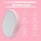 Crystal Hair Eraser,Crystal Hair Remover and Exfoliator,Nano Glass Hair Remover Stone,Reusable Painless Physical Hair Removal Depilator for Men Women Quick Soft Silky Skin (Pink)