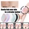 Crystal Hair Eraser,Crystal Hair Remover and Exfoliator,Nano Glass Hair Remover Stone,Reusable Painless Physical Hair Removal Depilator for Men Women Quick Soft Silky Skin (Pink)