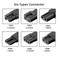cablecc 6pcs/Set Female USB-C to DC 5V 2Pin Power Charge Adapter for Electric Hair Clipper Beard Trimmers Shavers Beauty Instruments
