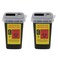 Beavorty 2pcs Boxes Blade Storage Box Razor Disposal Case Barber Blade Garbage Cans Storage Disposable Containers Square Tool Portable Shaver Waste Blades Containers Blades Dispenser Makeup