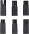 NFHK 6pcs/Set USB-C Female to 2Pin DC 5V Power Charge Adater for Electric Hair Clipper Beard Trimmers Shavers Beauty Instruments