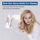 URBEST Continuous Mist Spray Bottle - 2 Pack 6.8OZ Empty Ultra Fine Water Mist Sprayer for Hairstyling, Salons, Cleaning, Plants, Misting &amp; Skin Care
