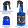 Water Sprayer 500ml/16.9oz Hair Spray Bottle Hairdressing Barber Spray Bottle Whisky Squirt Bottle Mist Salon Hair Tools Home Gardening (Blue)