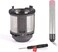 Inner Filter Replacement for Dyson Airwrap Hair Styler HS01 HS05 Models, Small Silicon Heater Surface Hair Styler Filter