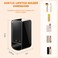 Car Chapstick Holder, Acrylic Black Car Chap Upright Lip Balm Holder for Interior Car, Work Computer Side Lipstick Organizer Case Accessories Mount for Women Auto Vehicle SUV