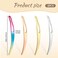 4PCS Sisterlock Retighten Tool, Interlocking Tool for Locs, Microlocs Retighten Tool, Sister Locks Locking Tool, Tightening Accessory Interlocking Needles for Locs(4 Colors)