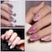 5 in 1 Nail Magnet Tool Set - Flower Design Nail Magnet Pens Magnet Stick 3D Magnetic Cat Eye Gel Polish Nail Art, for DIY 3d Magnetic, Salon, Studio or Home