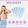Big Kizzy Classic Blue Double Sided Replacement Tape for Hair Extensions - Strong Flexible Hold and Damage Free Tape in Hair Extension Tape- 4-6+ Weeks of wear - 240 tabs