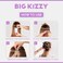 Big Kizzy Classic Blue Double Sided Replacement Tape for Hair Extensions - Strong Flexible Hold and Damage Free Tape in Hair Extension Tape- 4-6+ Weeks of wear - 240 tabs