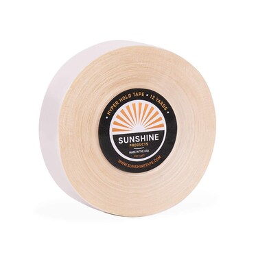 Hyper Hold No Shine Wig Tape Roll   1" x 12 YDS   Bonding Clear Double Sided