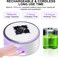 UV LED Nail Lamp Cordless 180W Portable Nail Dryers Rechargeable UV Light for Gel Nails Polish Kit,Fast Curing Wireless Nail Lights Smart Sensor 4 Timer 66 Beads,Nail Art Tools for Manicure Pedicure