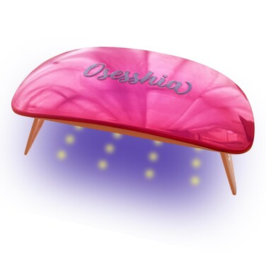 UV LED Nail Lamp, Mini 12W UV Light with USB Cable, Portable Nail Dryer Light for Gel Nails Polish Manicure, Handheld Nail UV Lamp for Curing