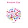 2 Pack Easter Bunny Hair Bows Ribbon Alligator Clips Girls Women Rabbit Egg Spring Hair Accessories 4 Inch