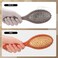 Yaomiao 2-in-1 Hair Brush Cleaner and Remover - Mini Wet Comb for Removing Hair Dust and Dirt, Ideal for Home and Salon Use (Gray)