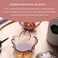 Beaupretty Pink Face Mask 2 Sets Facial Masks Mixing Bowls Shaped Bowls with Metal Spoons Essential Oil Bowl for Home Salon Skin Care Mask