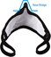 WITHMOONS 3PCS Cotton Face Mouth Mask Cool Mesh Cloth 3 Layers Facial Reusable Washable Nose Bridge Wire Black for Women Men